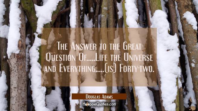 Quote of the Day - November 6, 2018