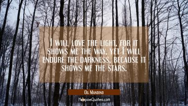 Quote of the Month, November