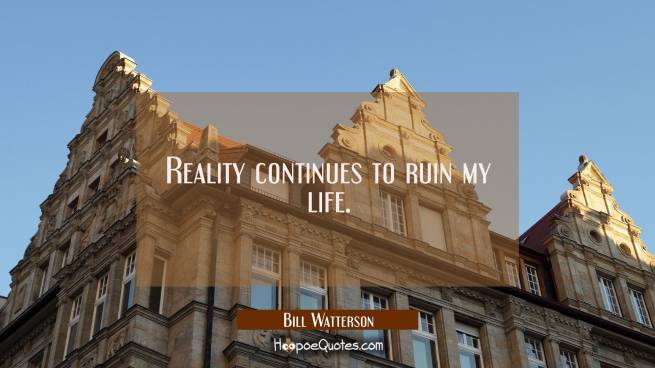 Quote of the Day - August 12, 2018