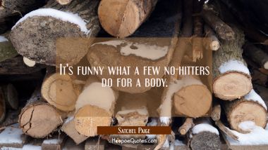 It&#039;s funny what a few no-hitters do for a body.