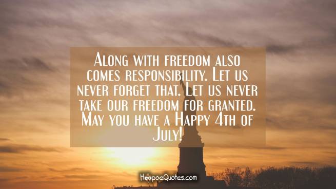 Quote of the Day - July 4, 2018